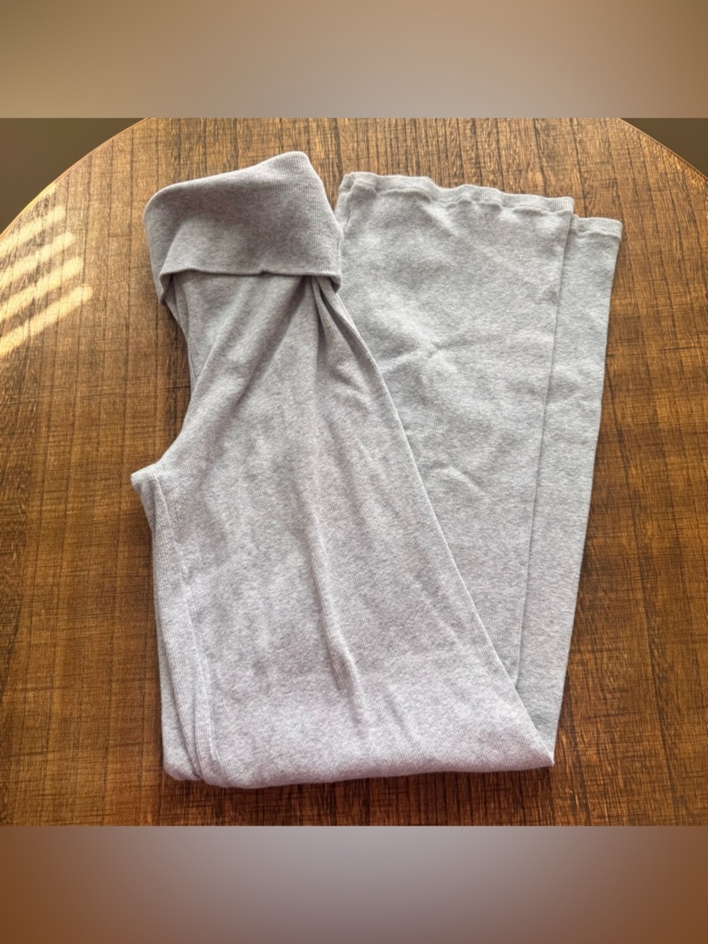 Skims - Foldover Ribbed Flared Pants